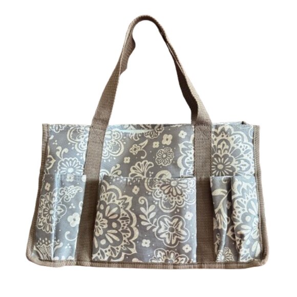 Thirty-One Small Organizing Utility Tote w/ Mesh Pockets - Picture 1 of 6